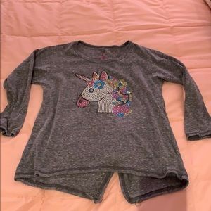 Girls unicorn shirt